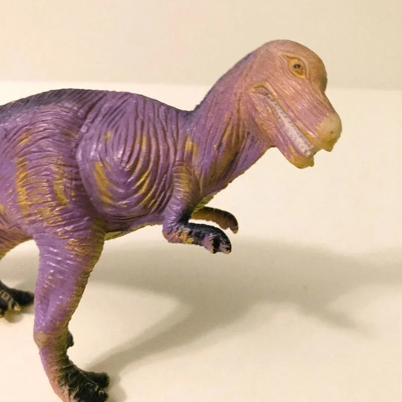 Vintage Larami Tyrannosaurus  Rex Dinosaur Figure Toy - Picture 2 of 16